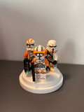 Three Figure Minifigure Stand
