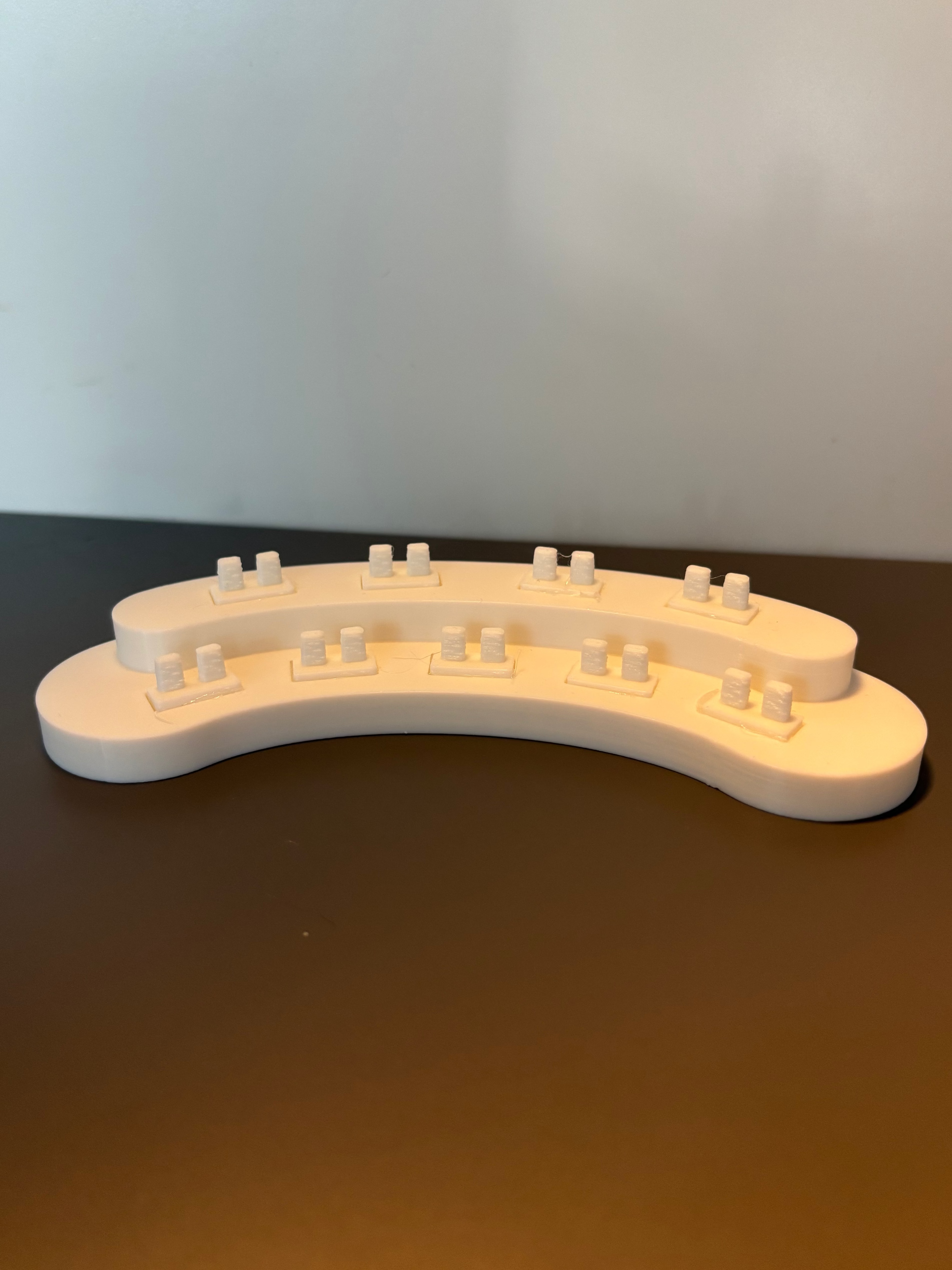 Nine Figure Minifigure Stand